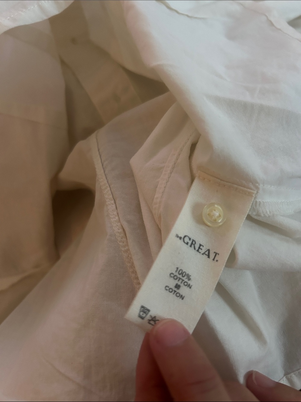 The Great THE HAVEN TOP IN TRUE WHITE Size 1 - Picture 6 of 6